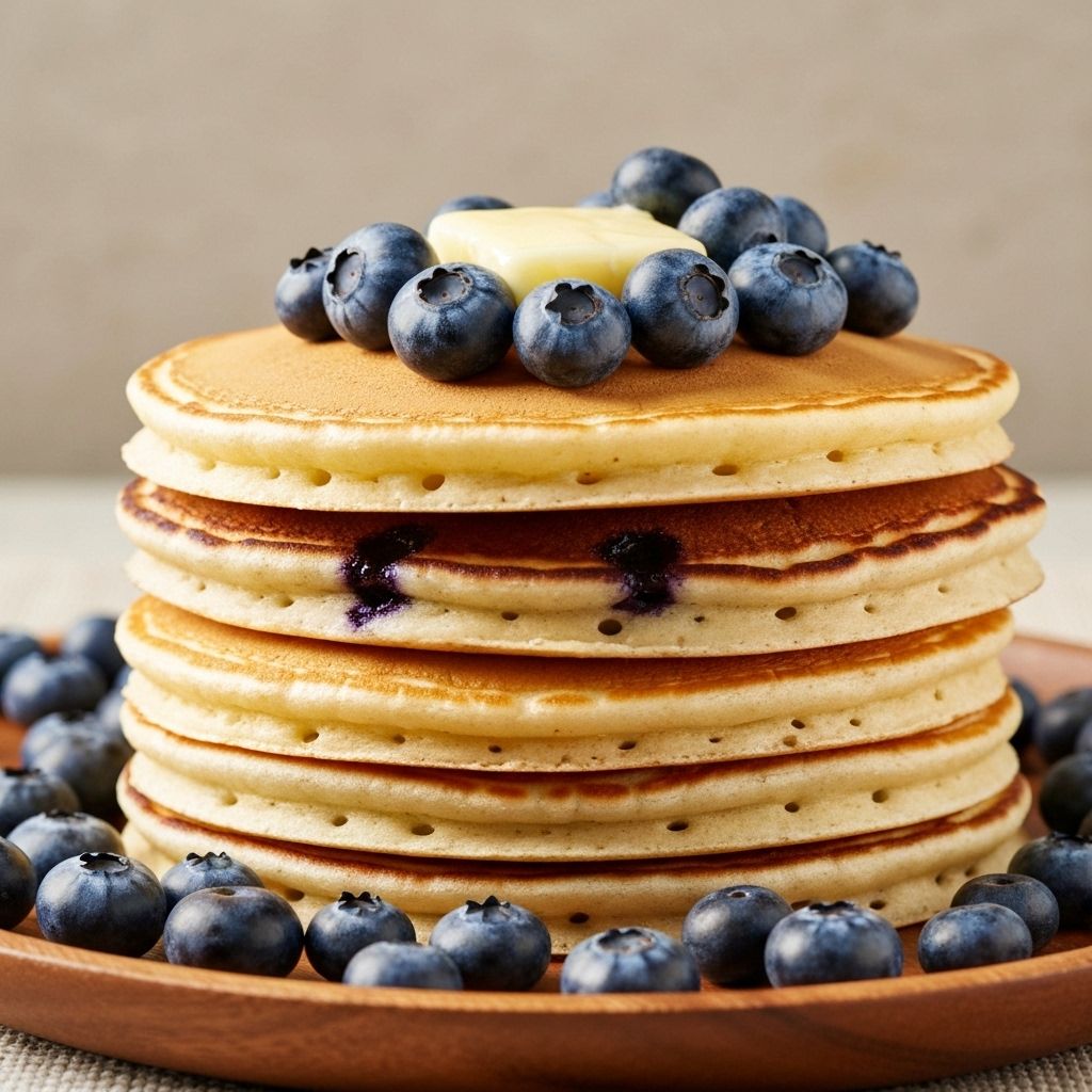Blueberry Morning Stack